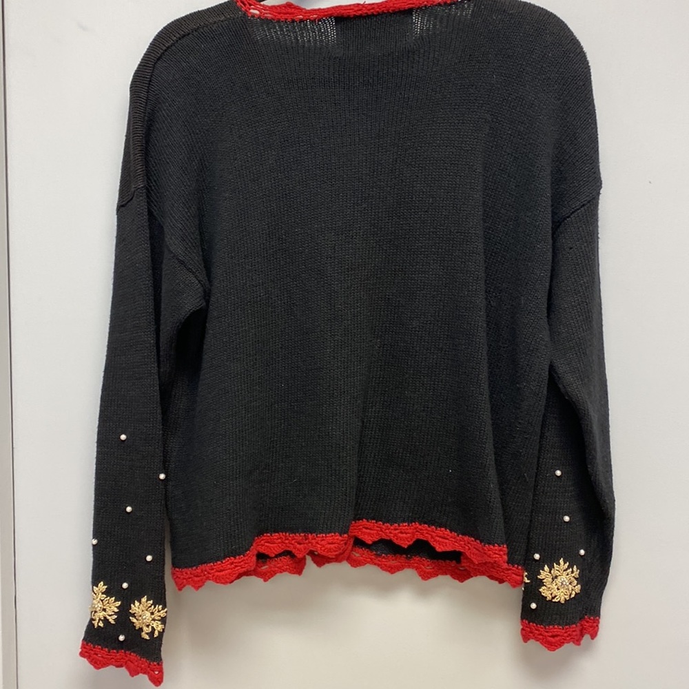 SOLD IN STORE Private Collection by Carolina Women’s Sequined Cardigan - Picture 2 of 7